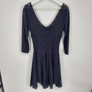 Free People Navy Blue Dress Size Small